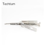TOY43AT Ignition Original Lishi lock 2 in 1 decoder for cars using #2 blade (Toyota  Camry,Reiz,Corolla)